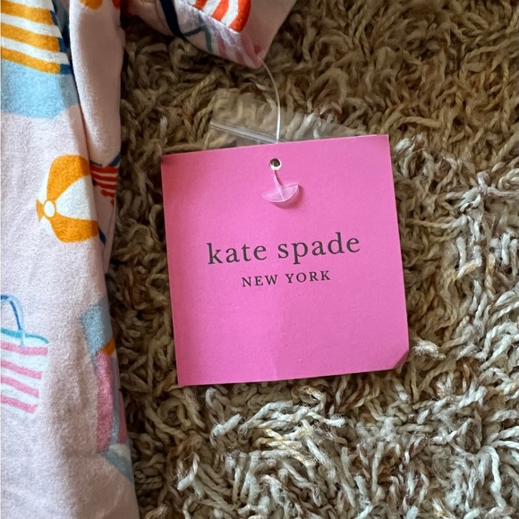 NWT Kate Spade New York Beach Print Pajama Set - Picture 8 of 8